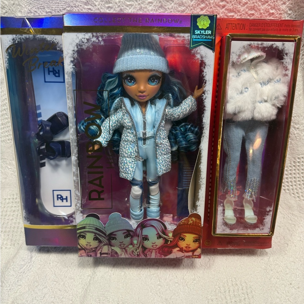 NIB Rainbow High Winter Break Skyler Bradshaw Doll